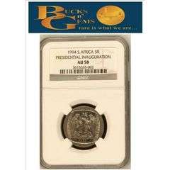 4 AVAILABLE**AU58**1994 INAUGURATION R5 COIN AU58 NGC!!!!!!!!!